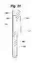 Fig. 40 - Integrated lock and latch device for sliding windows