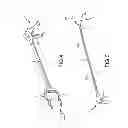 Fig. 04 - Selectively bendable remote gripping tool