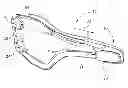 Fig. 01 - Bicycle saddle