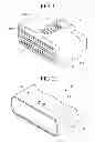 Fig. 02 - Electrical connector having means to prevent terminal spaces falling apart from a circuit board