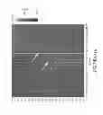 Fig. 72 - High density sensor array without wells