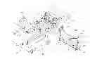 Fig. 01 - Pelvic structure for physical therapy device and head fastener for cervical traction