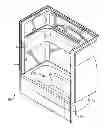 Fig. 01 - Bathing vessel having wall reinforcement panel
