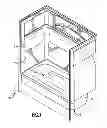Fig. 02 - Bathing vessel having wall reinforcement panel