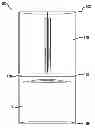 Fig. 01 - Refrigerator appliance with a divider support