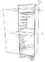 Fig. 01 - Cooling solution in a trolley of an aeroplane