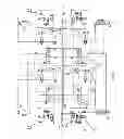 Fig. 06 - VEHICLE BODY INCLINATION-ANGLE REGULATING UINT, HYDROPNEUMATIC SUSPENSION MECHANISM AND MOBILE CRANE