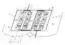 Fig. 01 - Bifacial crystalline silicon solar panel with reflector