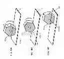 Fig. 35 - System for detaching a magnetic structure from a ferromagnetic material