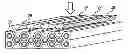 Fig. 01 - Honeycomb structure having honeycomb core arranged parallel to a panel surface and a manufacturing process therefor