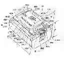 Fig. 01 - Battery device and electronic apparatus