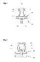 Fig. 08 - Force-transmitting mechanism with a calibration weight that can be coupled and uncoupled