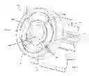 Fig. 16 - Trash cans with variable gearing assemblies