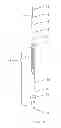 Fig. 10 - Submersible electrical well pump having nonconcentric housings