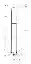 Fig. 11 - Submersible electrical well pump having nonconcentric housings