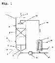 Fig. 02 - Condensation and washing device, polymerisation device and method for cleaning process steam during the production of polylactide