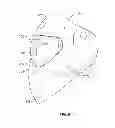 Fig. 09 - Face protector lens assembly and method of use