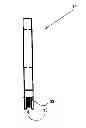 Fig. 01 - Adjustable sweeping blade device and sweeping blade assembly