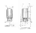 Fig. 22 - Apparatus and method for inserting a component through the surface of a workpiece