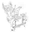 Fig. 02 - Removable plow attachment for snow blower