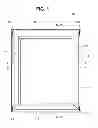 Fig. 02 - Door for a refrigerated cabinet