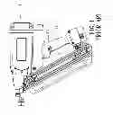 Fig. 02 - Status indicating device for a power nail gun