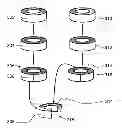 Fig. 01 - Method of manufacturing a part of a color ring and a part of a color ring