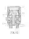 Fig. 12 - Flashlight lamp rotation structure