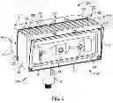 Fig. 03 - LIGHT FIXTURE WITH AIRFLOW PASSAGE SEPARATING DRIVER AND EMITTER