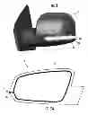 Fig. 03 - Vehicle exterior mirror system with light module