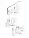 Fig. 07 - Lighting device comprising a light guide and a support