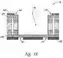 Fig. 04 - Packaged microelectronic devices recessed in support member cavities, and associated methods