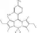 Fig. 09 - Eyewear including nitrophenyl functionalized boron pyrromethene dye for neutralizing laser threat