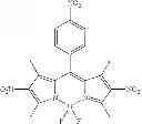 Fig. 10 - Eyewear including nitrophenyl functionalized boron pyrromethene dye for neutralizing laser threat