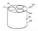 Fig. 01 - CUTTER ASSEMBLY WITH AT LEAST ONE ISLAND AND A METHOD OF MANUFACTURING A CUTTER ASSEMBLY