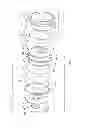 Fig. 02 - Membrane support module for permeate separation in a fuel cell