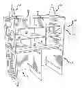Fig. 01 - Aircraft galley monument structure