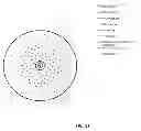 Fig. 12 - Abrasive article having a non-uniform distribution of openings