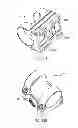 Fig. 20 - Accessory mounting hand guard for firearm