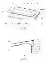 Fig. 03 - Mounting structure of vehicular sunroof visor