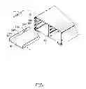 Fig. 02 - Rack with lockable tray