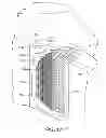 Fig. 12 - Multiple layer solar energy harvesting composition and method, solar energy harvesting buckyball, inductive coupling device; vehicle chassis; atmospheric intake hydrogen motor; electrical energy generating tire; and mechanical energy harvesting device