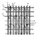 Fig. 01 - LAYOUT STRUCTURE AND PIXEL STRUCTURE OF DISPLAY PANEL
