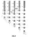Fig. 14 - Continuous inkjet printing system and method for producing selective deflection of droplets formed from two different break off lengths