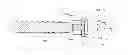 Fig. 01 - Torque control bolt for hose clamp