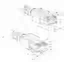 Fig. 03 - GG45 plug with hinging load bar