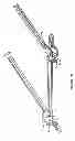 Fig. 08 - MULTIPURPOSE INSTRUMENT FOR TRIANGLE SOLUTIONS, MEASUREMENTS AND GEOMETRICAL APPLICATIONS CALLED TRIOMETER