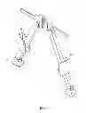 Fig. 02 - Automatic locking system for a self-adjustable leveling ladder
