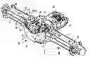 Fig. 01 - Axle assembly having a lubricant reservoir module