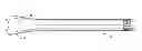 Fig. 01 - Flared vaginal stent
